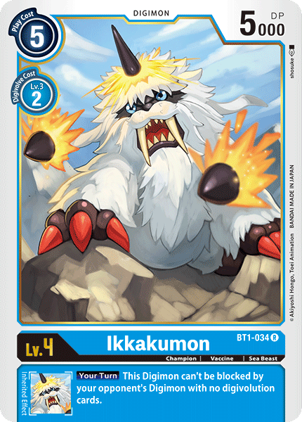 BT01-034 R Ikkakumon - BT1-034