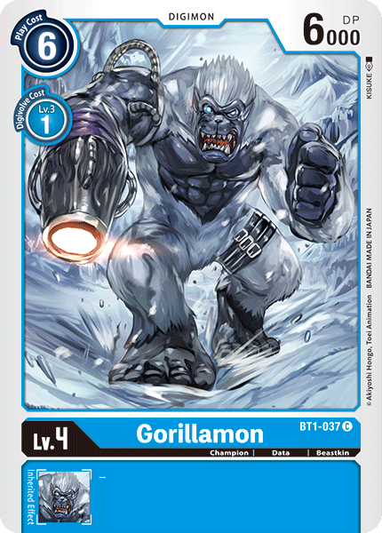 BT01-037 C Gorillamon