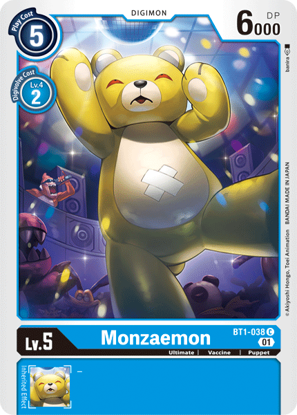 BT01-038 C, Monzaemon - BT1-038 (ST8 Reprint)
