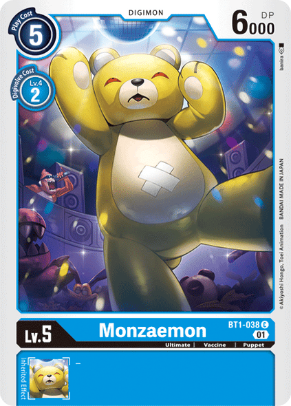 BT01-038 C, Monzaemon - BT1-038 (ST8 Reprint)