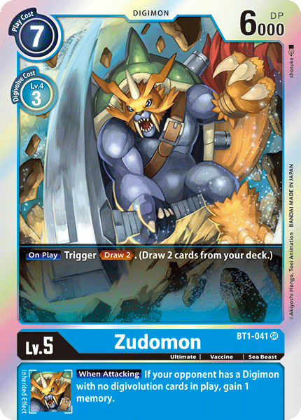 BT01-041 SR Zudomon - BT1-041