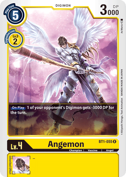 BT01-055 R Angemon - BT1-055