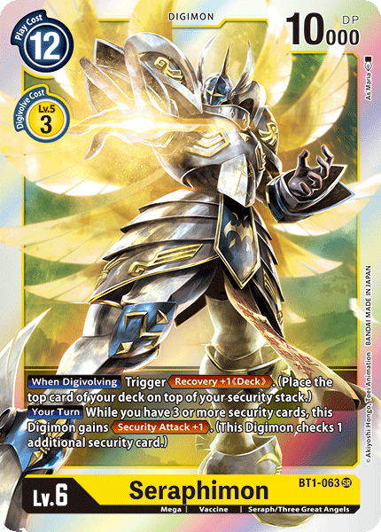 BT01-063 SR Seraphimon