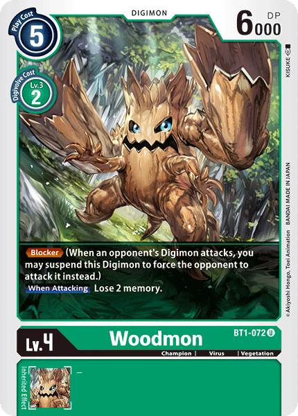 BT01-072 U Woodmon
