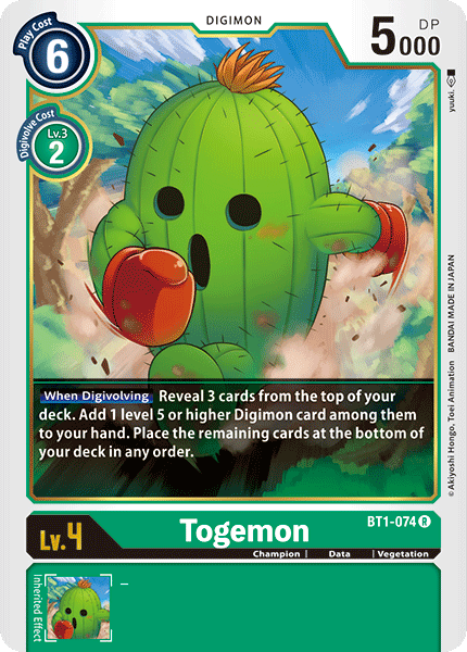 BT01-074 R Togemon