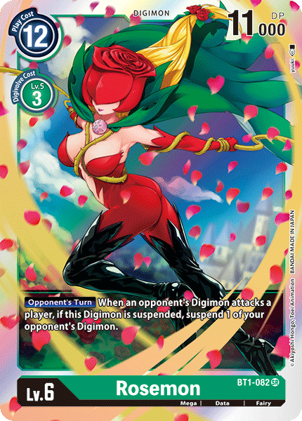 BT01-082 SR Rosemon