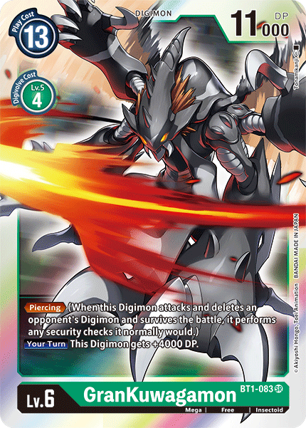 BT01-083 SR GranKuwagamon