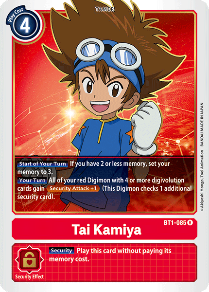 BT01-085 R Tai Kamiya - BT1-085