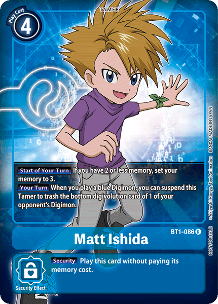BT01-086 R Matt Ishida - BT1-086 (Box Topper)