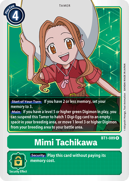 BT01-089 R Mimi Tachikawa- BT1-089