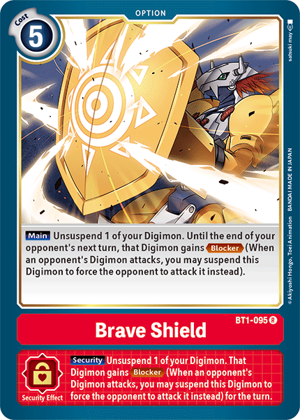 BT1-095 R Brave Shield