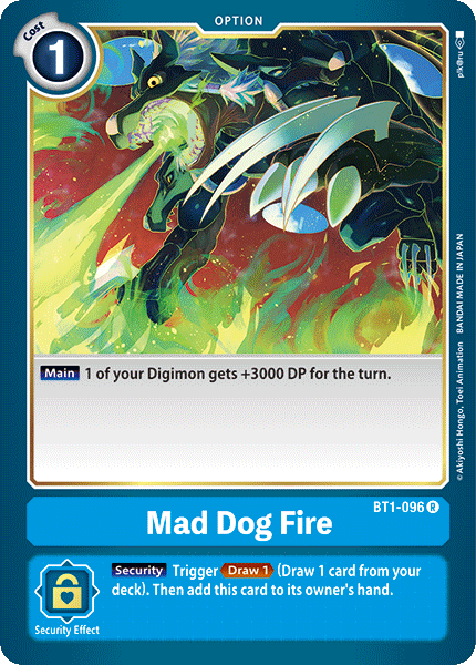 BT1-096 R Mad Dog Fire