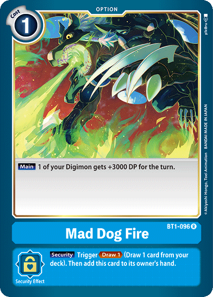 BT01-096 R Mad Dog Fire