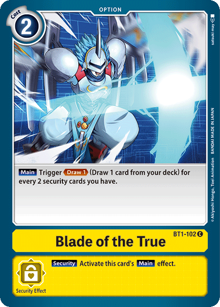 BT1-102 C Blade of the True