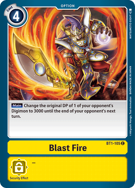 BT01-105 C Blast Fire