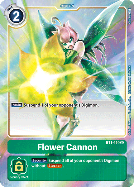 BT1-110 R Flower Cannon (Alternate Art)