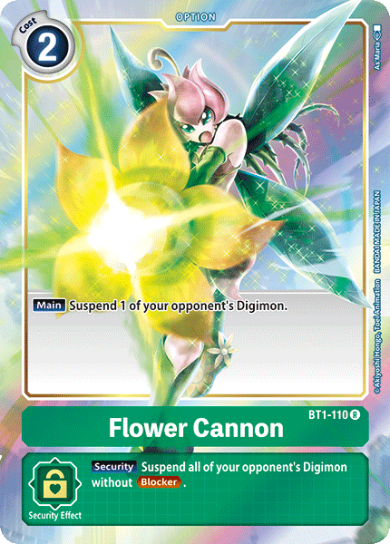 BT01-110 R Flower Cannon (Alternate Art)