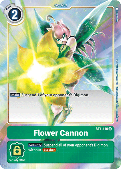 BT01-110 R Flower Cannon (Alternate Art)