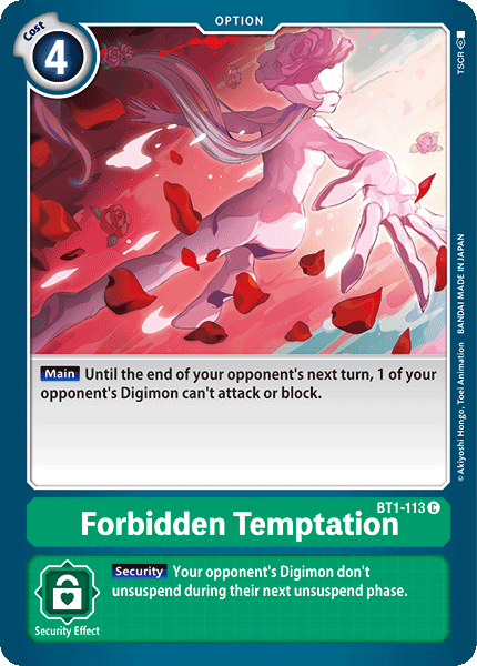 BT1-113 C Forbidden Temptation