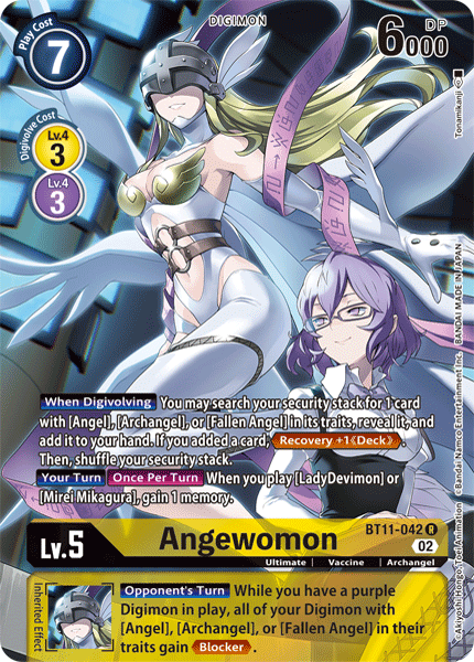 BT11-042 R, Angewomon (Alternate Art)