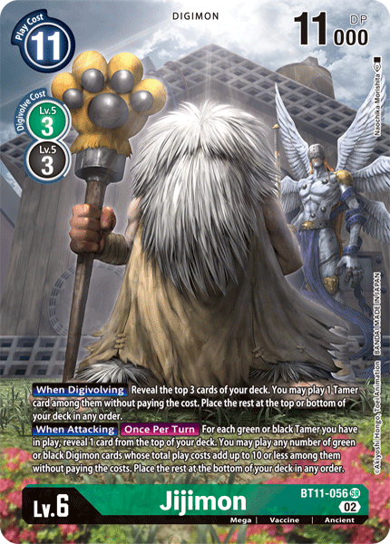 BT11-056 SR, Jijimon (Alternate Art)