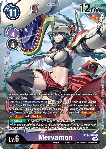 BT11-086 SR, Mervamon (Alternate Art)