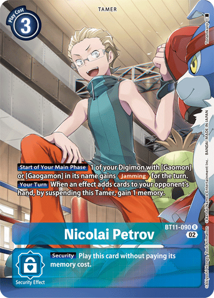 BT11-090 R, Nicolai Petrov (Alternate Art)