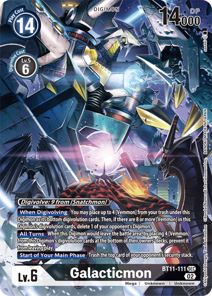 BT11-111 SEC, Galacticmon (Alternate Art)