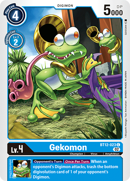 BT12-023, C, Gekomon