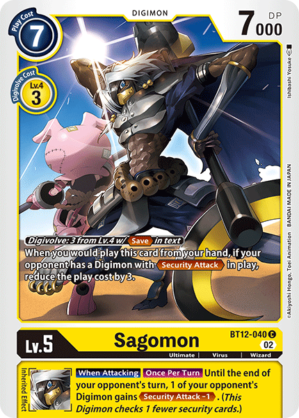 BT12-040, C, Sagomon