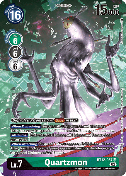 BT12-057, SR, Quartzmon (Alternate Art)