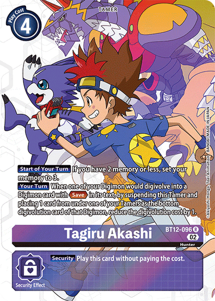 BT12-096, R, Tagiru Akashi (Alternate Art)