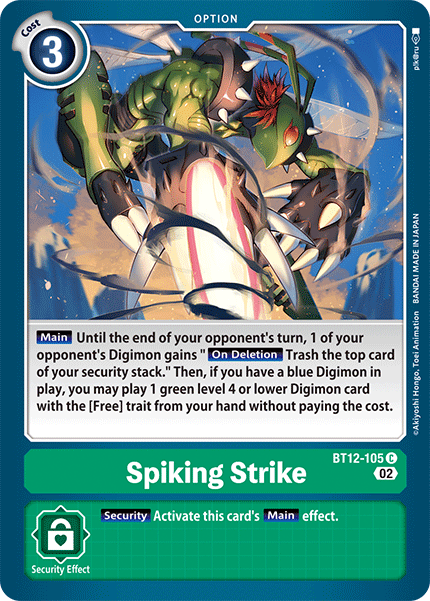 BT12-105, C, Spiking Strike