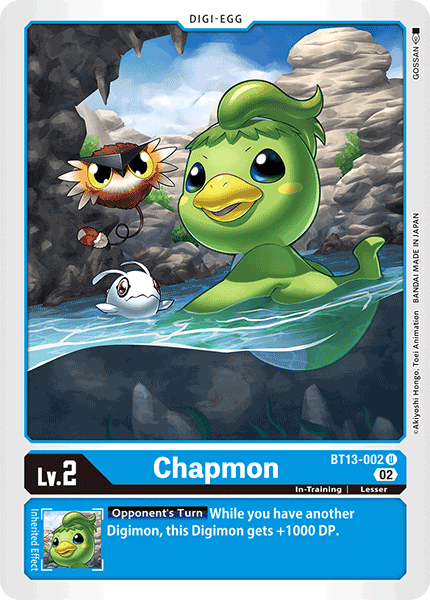 BT13-002 U, Chapmon