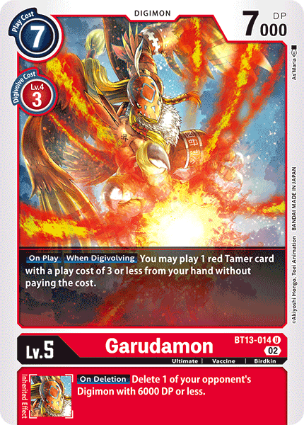 BT13-014 U, Garudamon