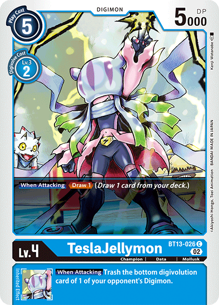 BT13-026 C, TeslaJellymon