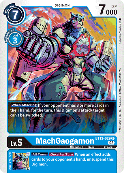 BT13-029 U, MachGaogamon