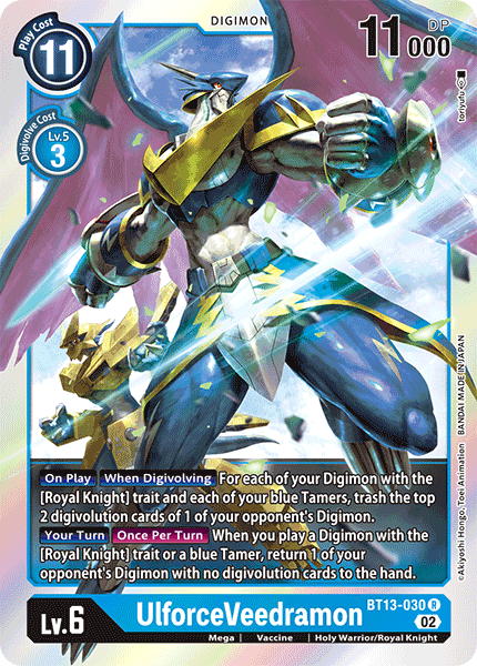 BT13-030 R, UlforceVeedramon