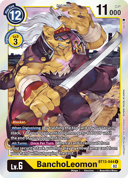 BT13-044 R, BanchoLeomon