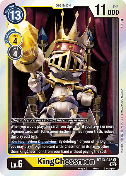BT13-045 R, KingChessmon