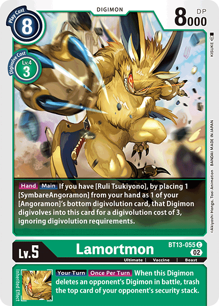 BT13-055 C, Lamortmon