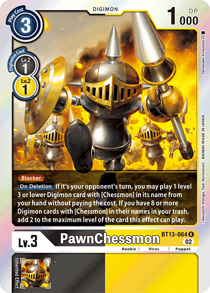 BT13-064 R, PawnChessmon - BT13-064