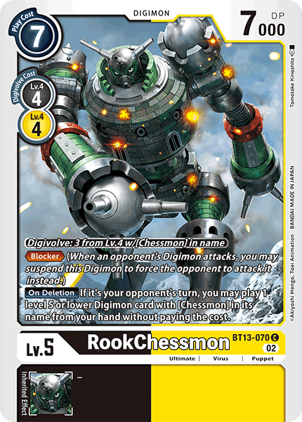 BT13-070 C, RookChessmon
