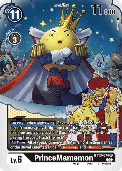 BT13-074 U, PrinceMamemon