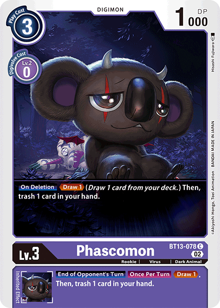 BT13-078 C, Phascomon