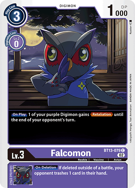 BT13-079 C, Falcomon