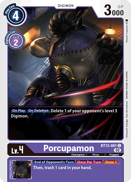 BT13-081 C, Porcupamon