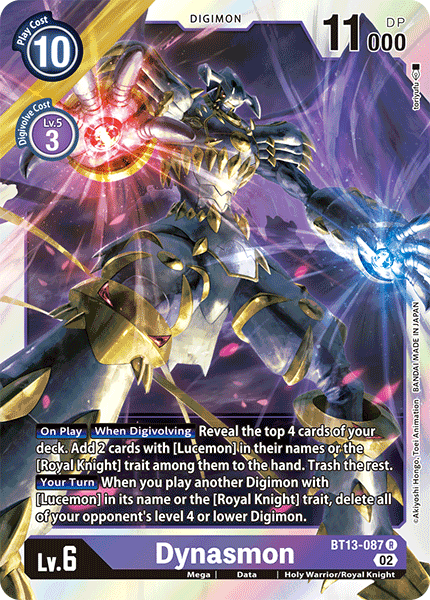 BT13-087 R, Dynasmon