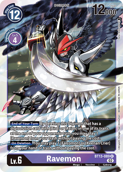 BT13-089 R, Ravemon