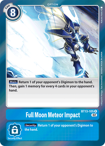 BT13-105 R, Full Moon Meteor Impact